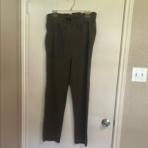 Olive Green Pants Loungewear Comfy/Sweats Elastic Waist Size Large